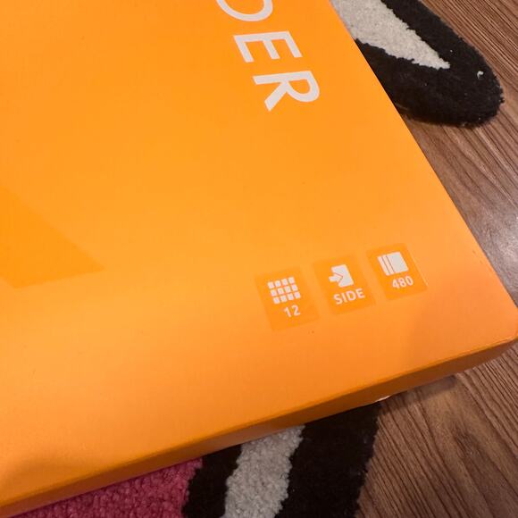 Vault X 12-Pocket Exo-Tec Zip Binder Orange - Brand New - Picture 8 of 10